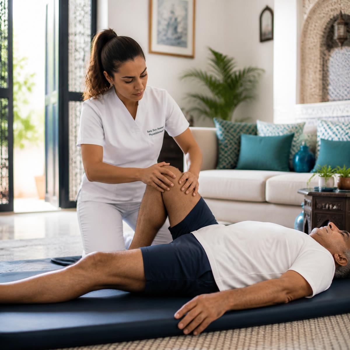 Visite à Domicile — Axo Therapy, cabinet de kinésithérapie à Agadir